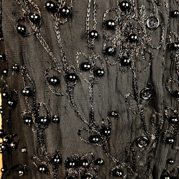 80's Jakelin Maxi Dress S FLAWS Witchy Whimsygoth Goth Fairy Grunge Thrashed - Picture 9 of 15